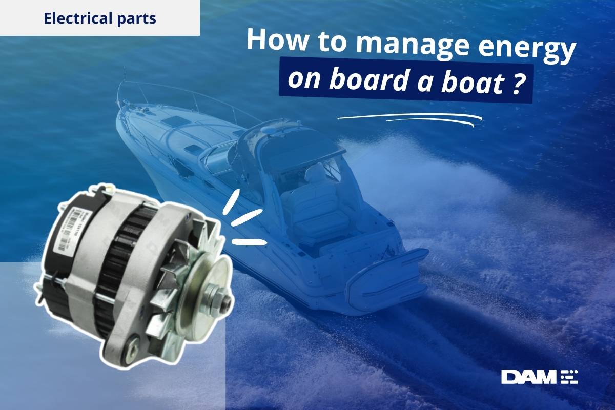 How to manage energy on board a boat ?